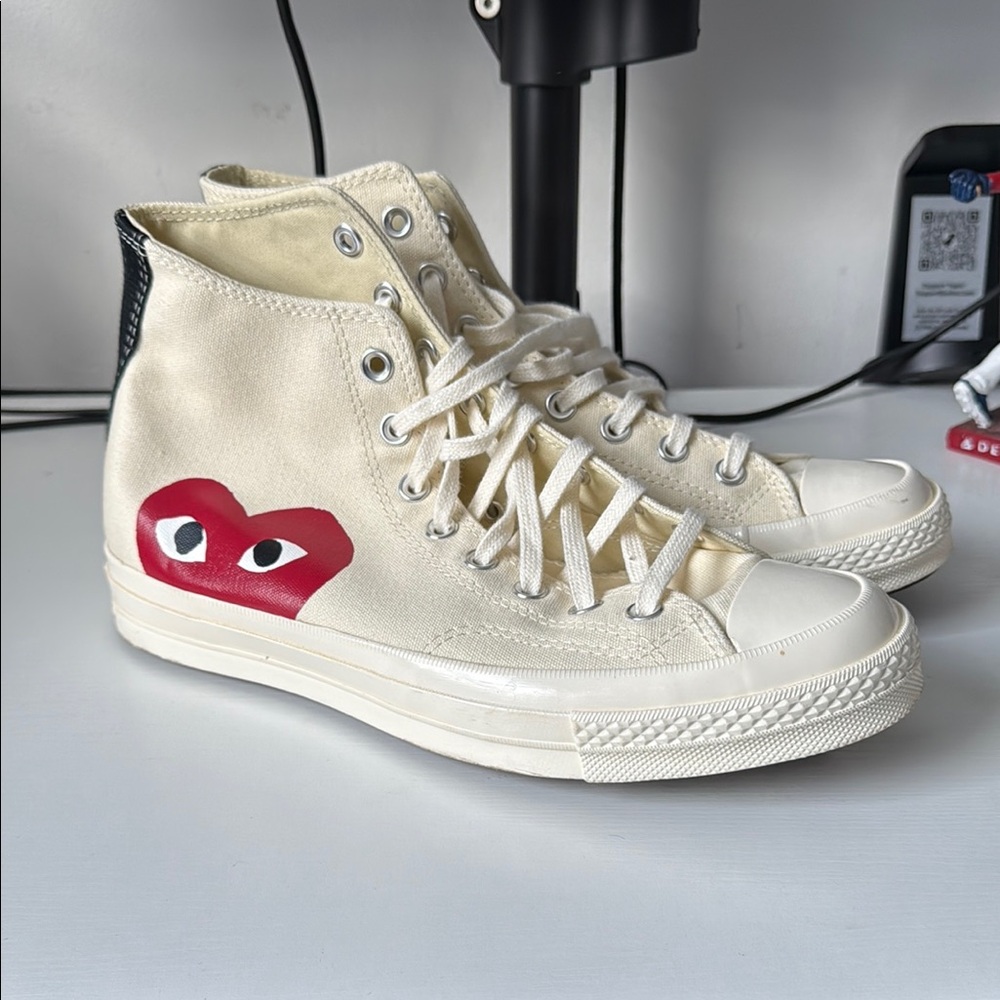 Comme des Garçon high top converse